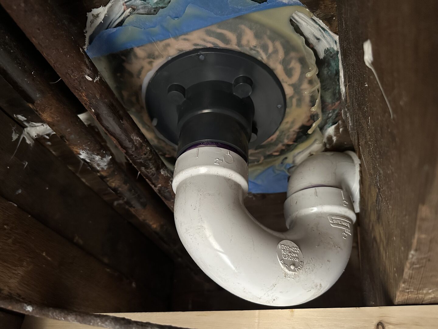 PVC trap